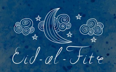 Resimde Eid al Bayramı.