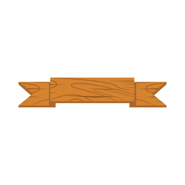 Cartoon-Holzband — Stockvektor