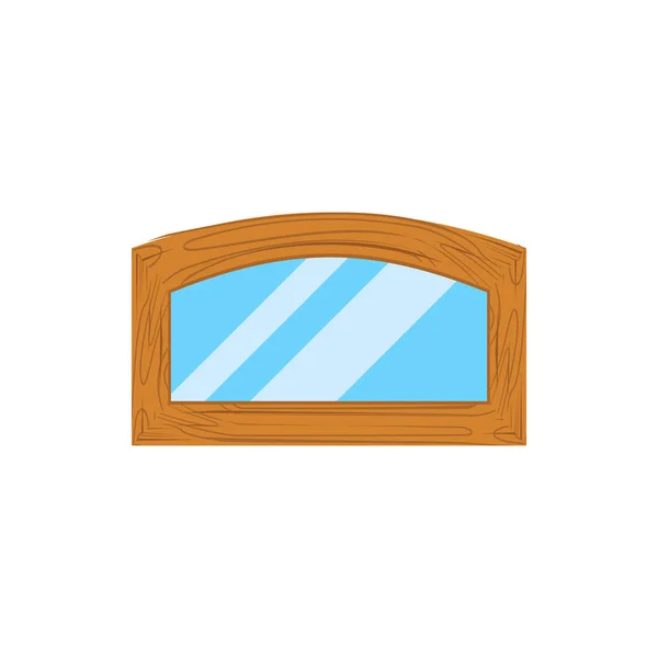Fensterrahmen aus Holz . — Stockvektor