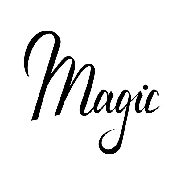 Magischer Schriftzug. — Stockvektor