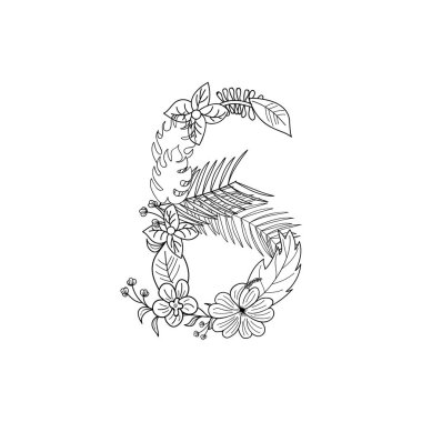 alfabe numaraları 6