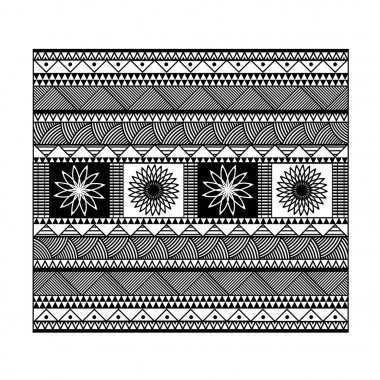 Geometrik etnik desen