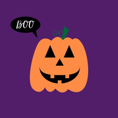 Cadılar Bayramı Balkabağı gülümseme