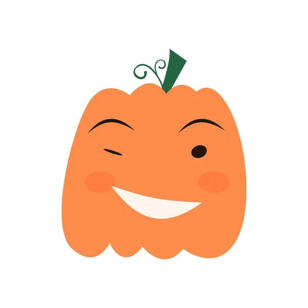 Icône de citrouille halloween , — Image vectorielle