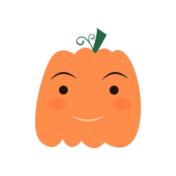 Halloween pumpkin icon, — Stock Vector