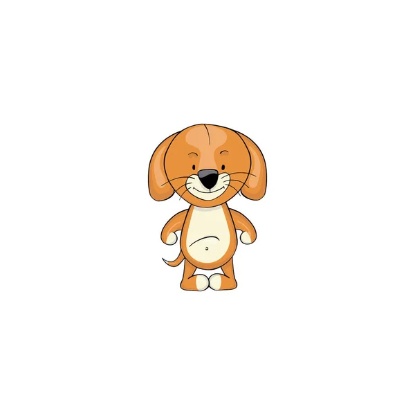 Kreslená ikona pes — Stockový vektor