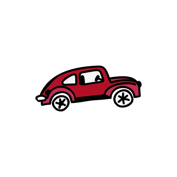 Ikona samochodu cartoon — Wektor stockowy