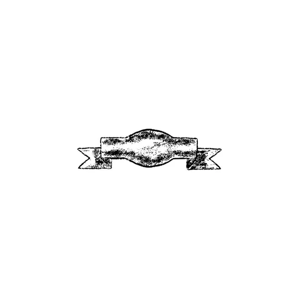 Icono de cinta vintage — Vector de stock