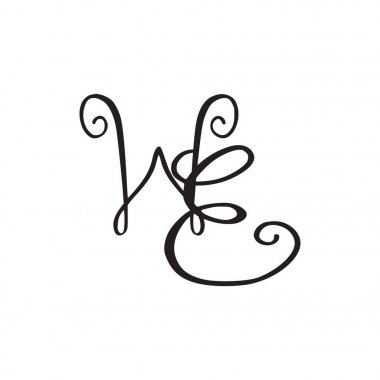 El yazısı simgesi monogram