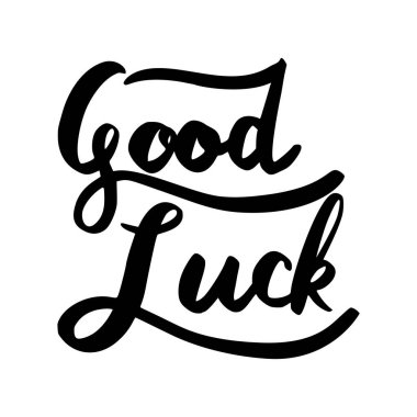 İyi şanslar kelime yazı