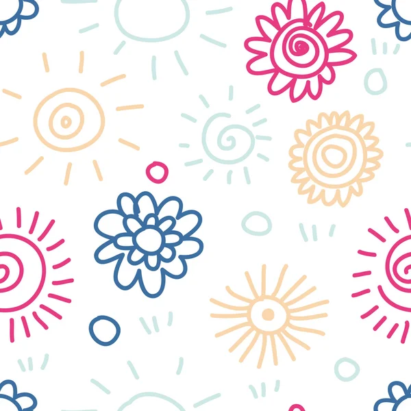 Güneş ile şirin doodle