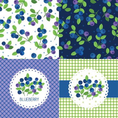 Yaban mersini seamless modeli küme