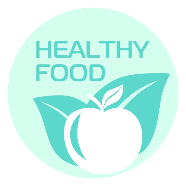 Vetor de ícone alimentar saudável —  Vetores de Stock