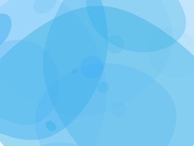 Renkli arka plan ile farklı boyut ve şekillerde baloncuklar. Vektör