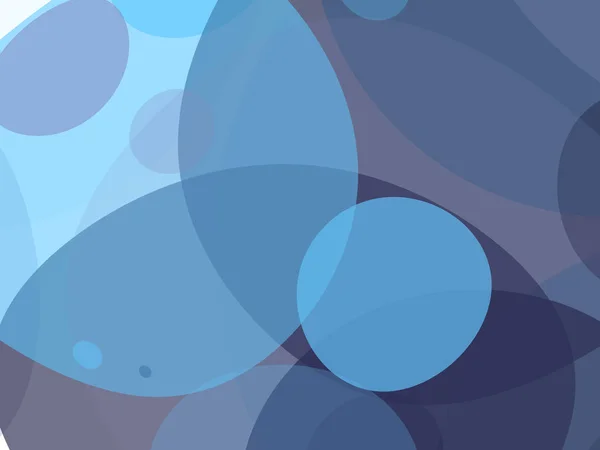 Fondo colorido abstracto con burbujas de diferentes tamaños y formas. Vector — Vector de stock