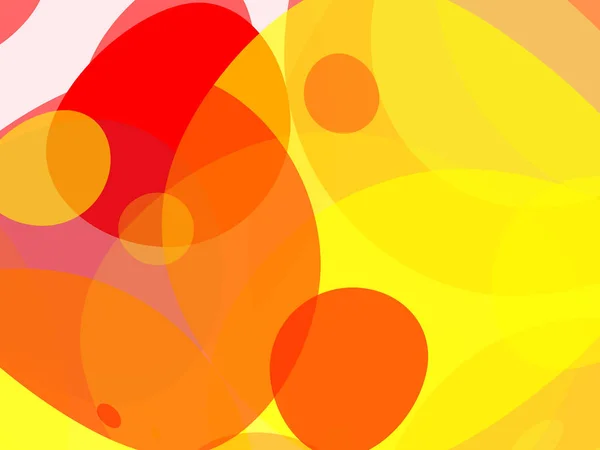 Abstract kleurrijk achtergrond met bellen van verschillende grootte en vormen. Vector — Stockvector