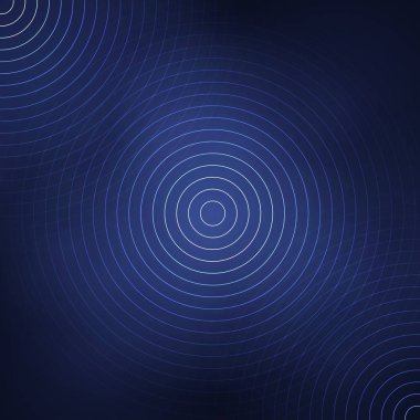 Kara günü beyaz daireler ile arka plan arka plan bulanıklık. Vektör