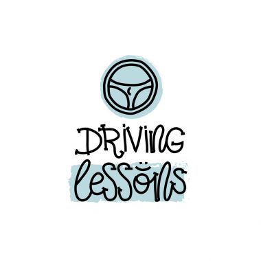 Eğitim ve değerlendirme kavramı. Logo sürüş beyaz kağıt üzerine yazma el. Yukarıdan görüntüleyin. Vektör