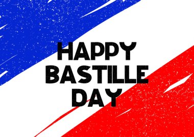 Batille günün kutlu olsun yazı ile kart. Vektör çizim