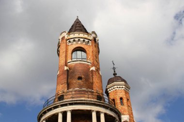 Millennium Tower on Gardos hill in Zemun, Belgrade, Serbia clipart