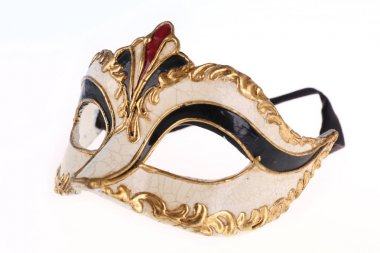izole karnaval Venedik Maske