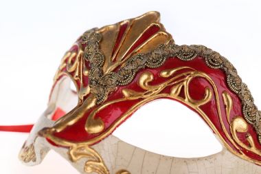 izole karnaval Venedik Maske