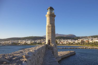 Rethymno, Girit, Yunanistan, eski deniz feneri