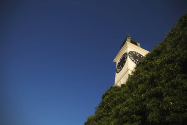 Petrovaradin kalesindeki Saat Kulesi, Novi Sad, Sırbistan