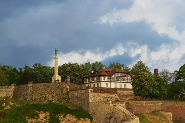 Fortaleza Kalemegdan Belgrado Capital Serbia — Foto de Stock