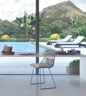 Oturma odası, iç tasarım 