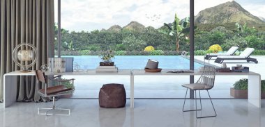 Oturma odası, iç tasarım