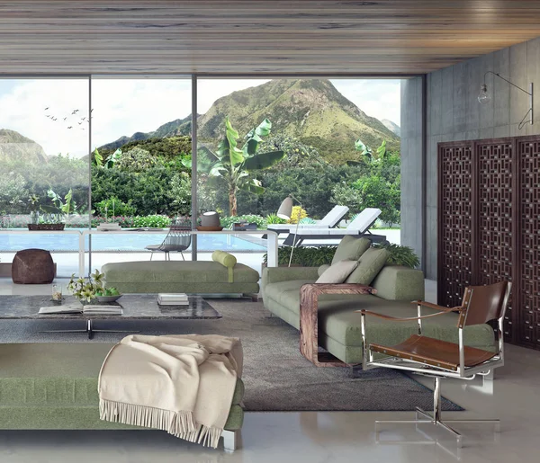 Oturma odası, iç tasarım 