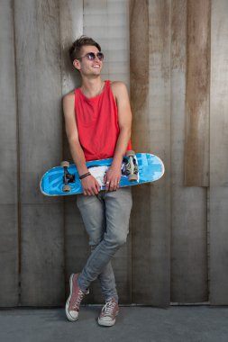 hipster yakışıklı adam