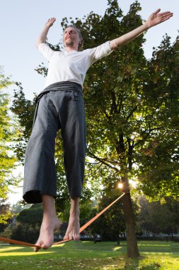 Park laçka hattı pratik adam