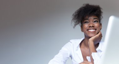 Afrika öğrenci kız