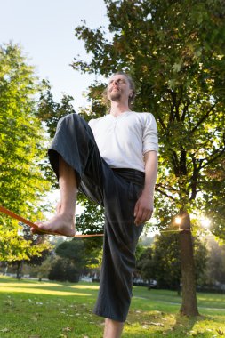 Park laçka hattı pratik adam