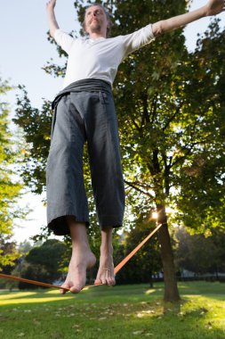 Park laçka hattı pratik adam