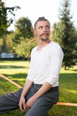 Park laçka hattı pratik adam