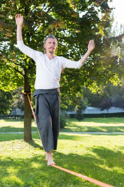 Park laçka hattı pratik adam