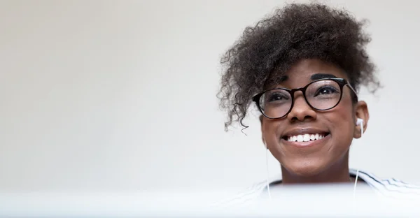 Afrikaanse student meisje — Stockfoto