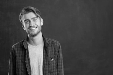 Genç başlangıç işadamı portresi 