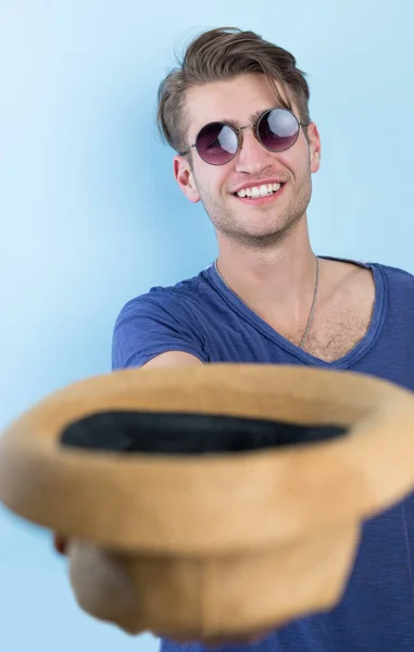 Happy confident young man — Stock Photo, Image