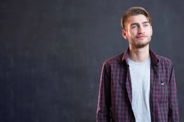 Trendy relaxed young man — Stock Photo, Image