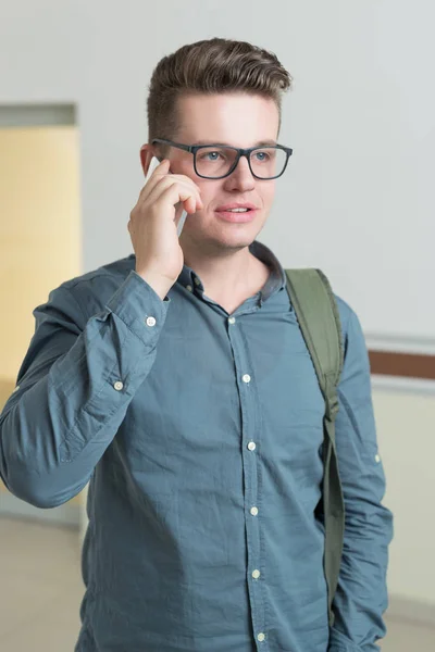 Portrait of a college student — Stock Photo, Image