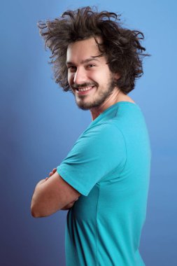 Güzel afro adam 