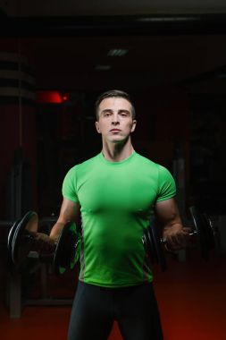 kaslı adam portresi