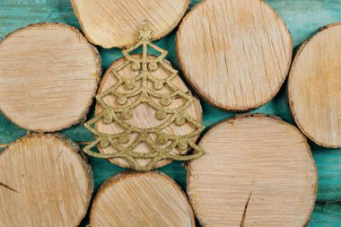 Renkli geleneksel Noel dekorasyon 