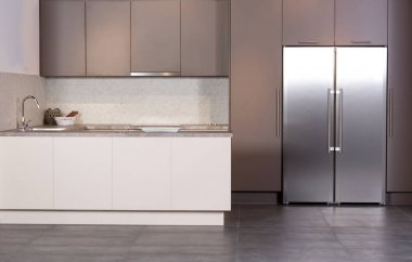  kitchen in modern style clipart