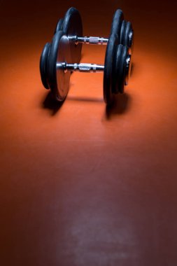 Dumbells jimnastiği fotoğrafı