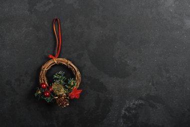 Renkli geleneksel Noel dekorasyon 